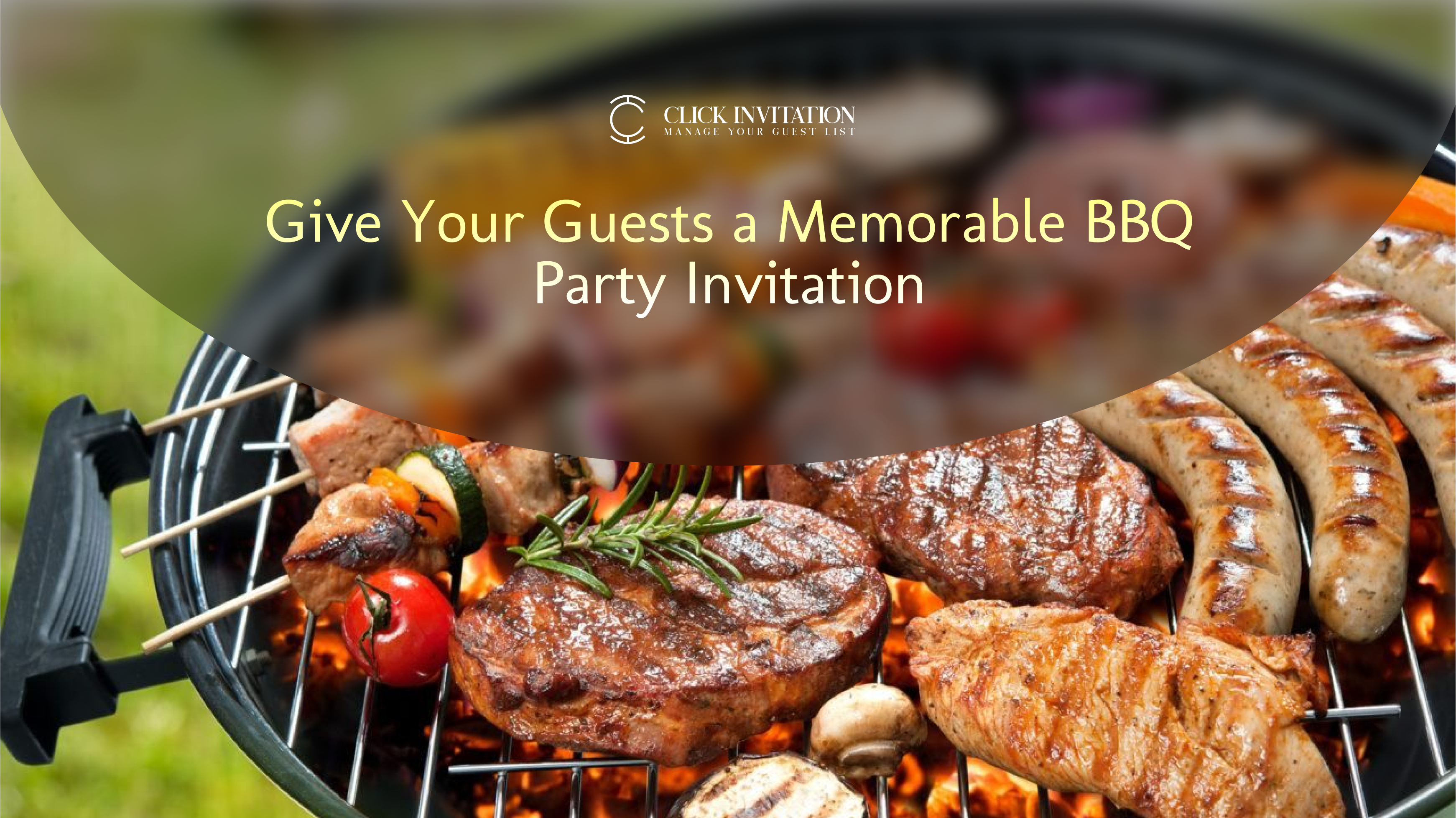 Give Your Guests a Memorable BBQ Party Invitation