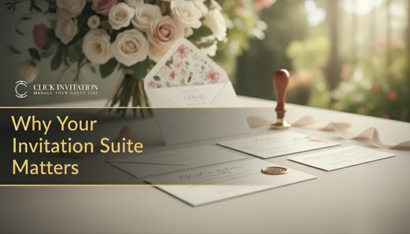 Why Your Invitation Suite Matters