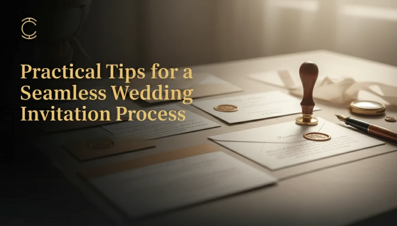 Practical Tips for a Seamless Wedding Invitation Process