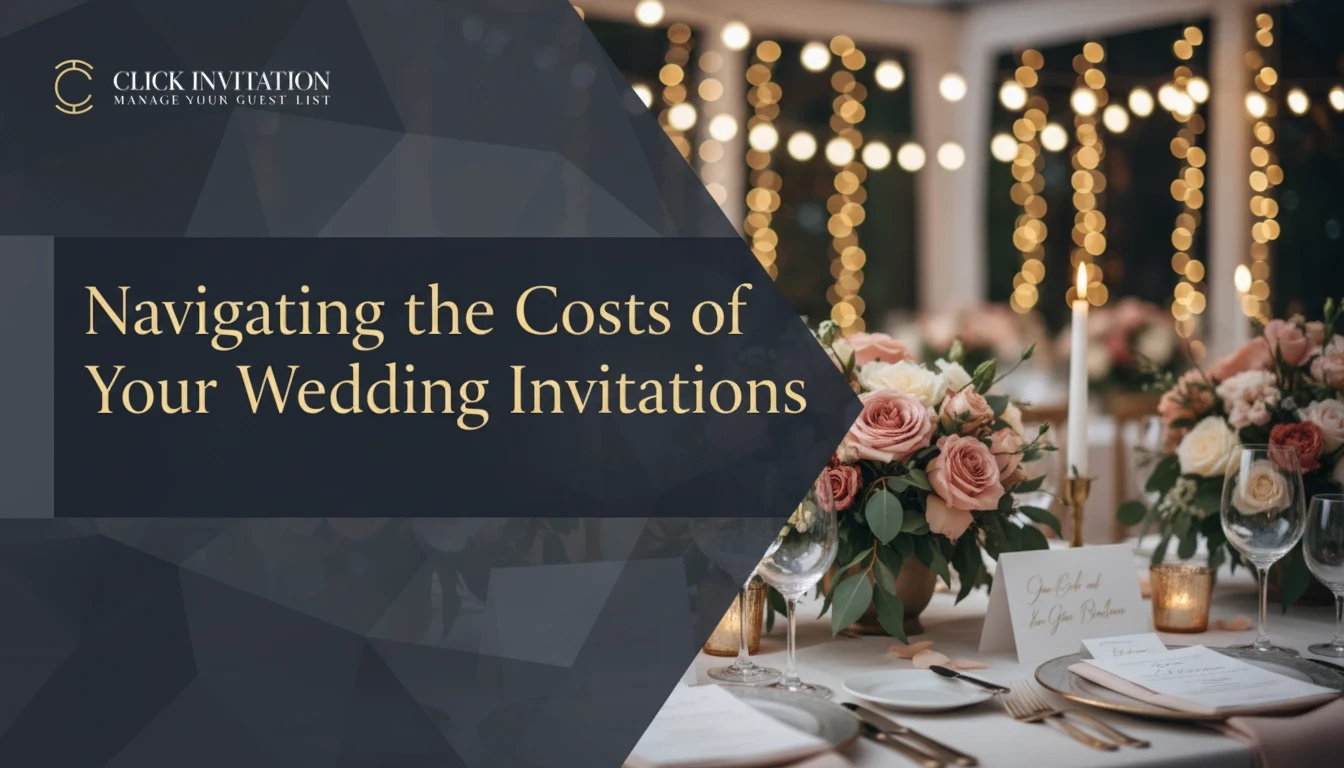 Navigating the Costs of Your Wedding Invitations