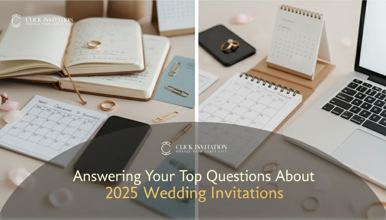 Answering Your Top Questions About 2025 Wedding Invitations