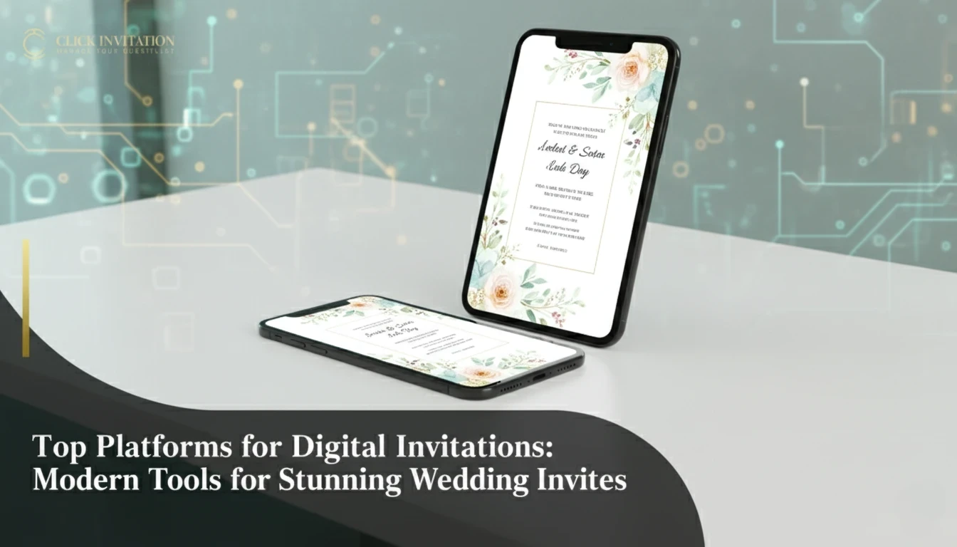 Top Platforms for Digital Invitations: Modern Tools for Stunning Wedding Invites