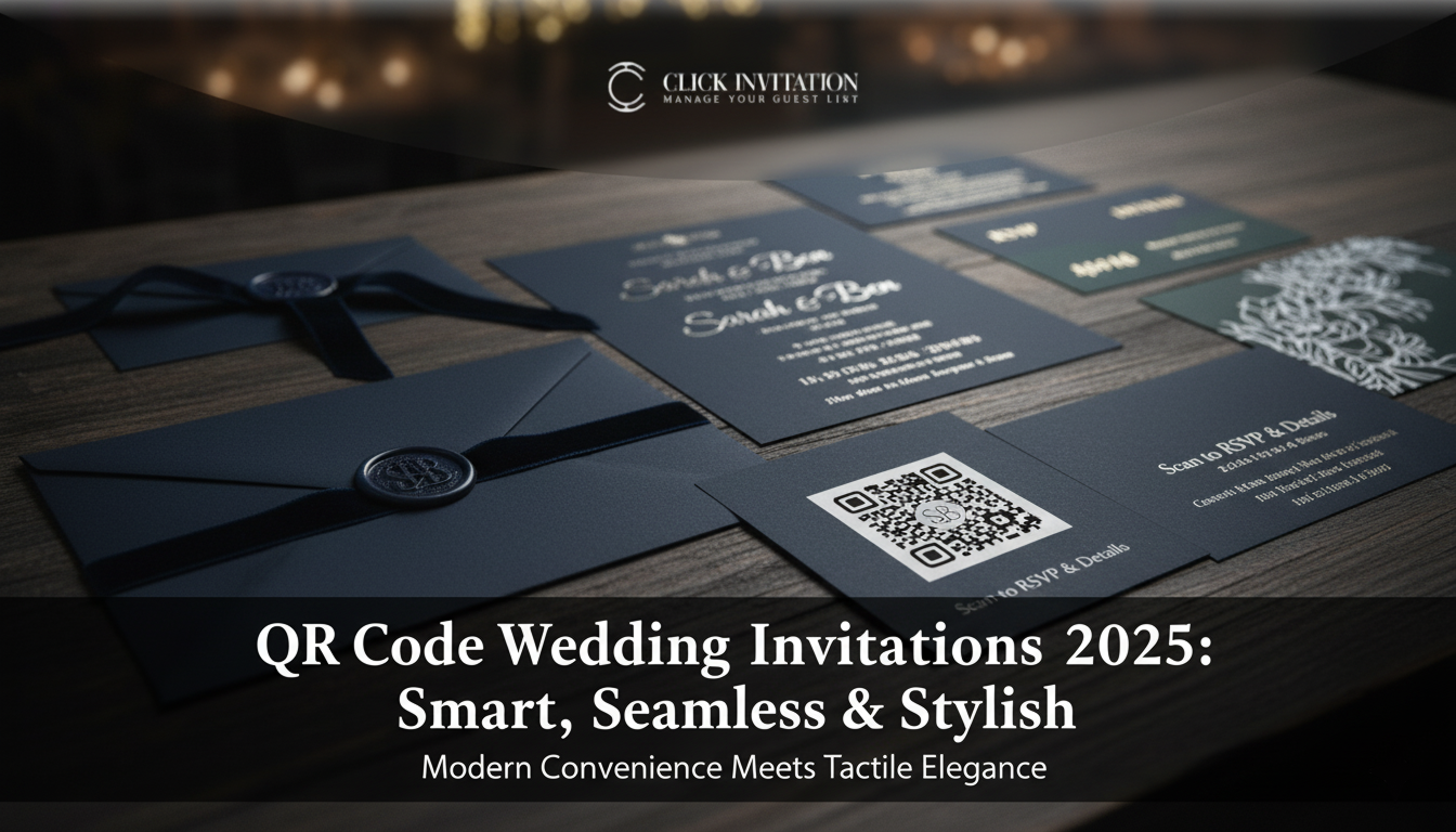QR Code Wedding Invitations 2025: Smart, Modern & Seamless