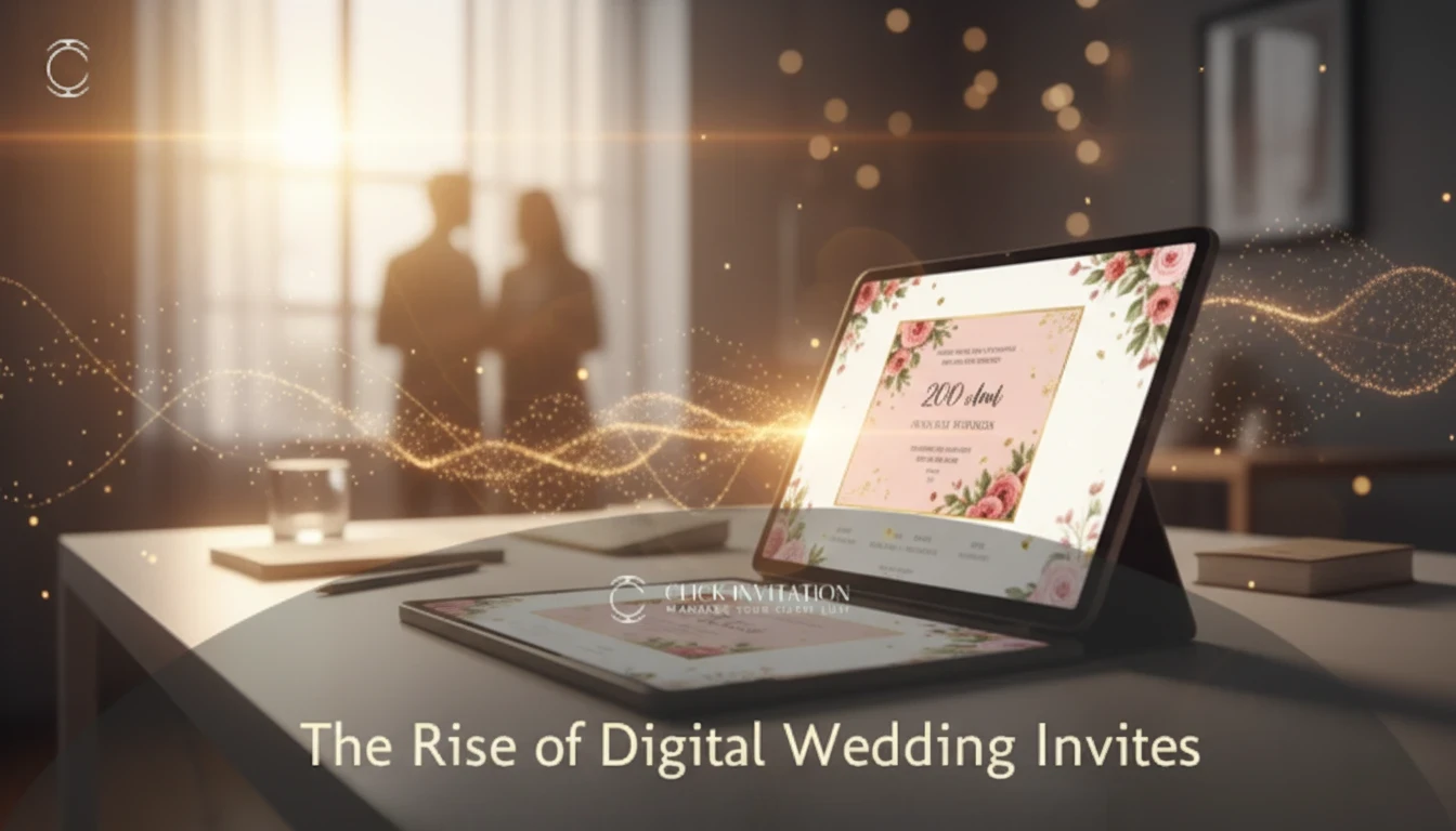 The Rise of Digital Wedding Invites