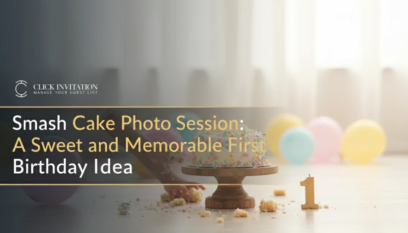Smash Cake Photo Session: A Sweet and Memorable First Birthday Idea