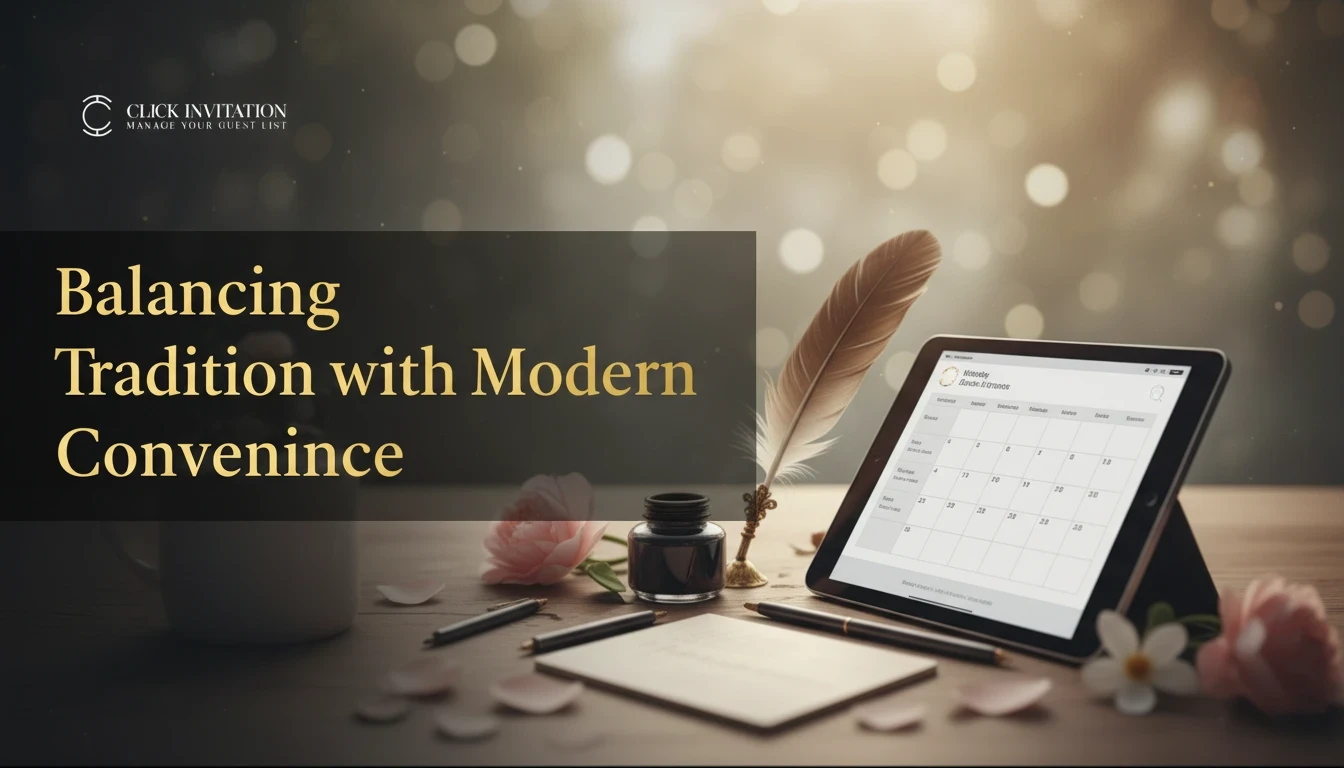 Balancing Tradition with Modern Convenience