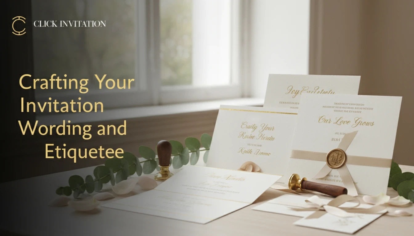 Crafting Your Invitation Wording and Etiquette