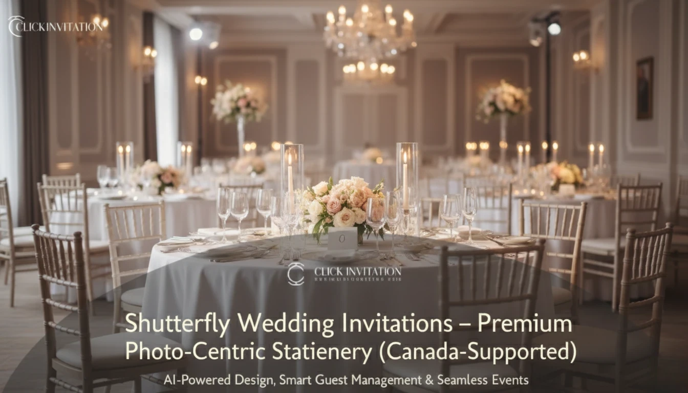Shutterfly Wedding Invitations – Premium Photo-Centric Stationery (Canada-Supported)