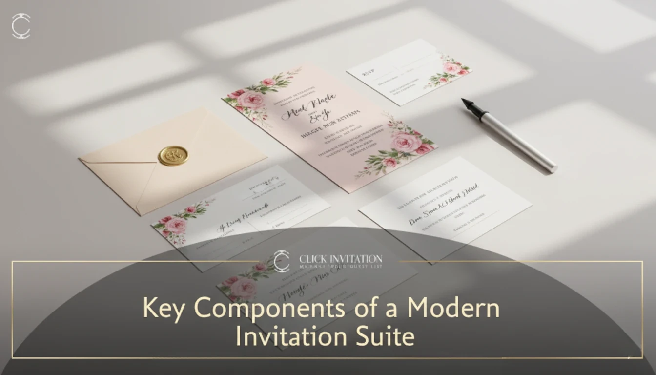 Key Components of a Modern Invitation Suite