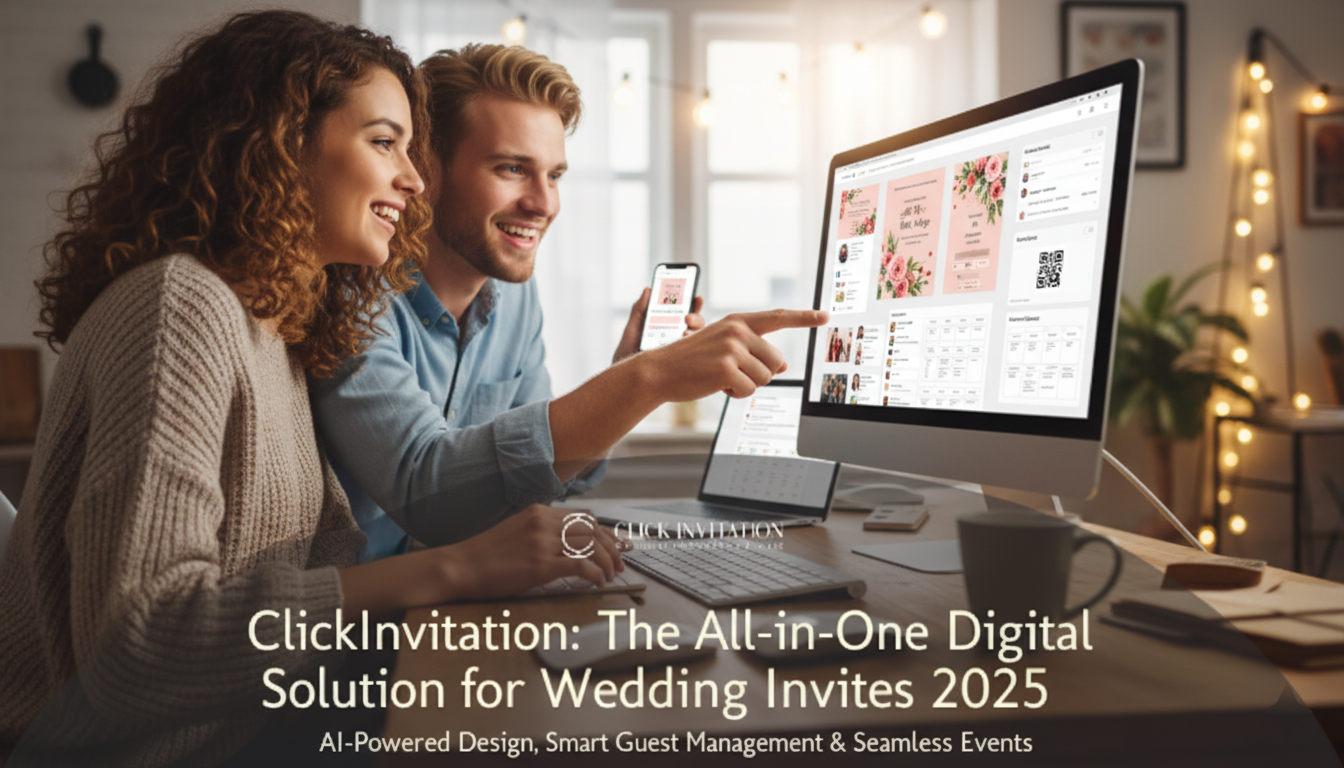 ClickInvitation: The All-in-One Digital Solution for Wedding Invites 2025