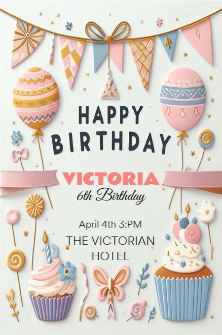 BIRTHDAY 81 invitation template