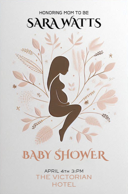 Baby Shower 93 invitation template