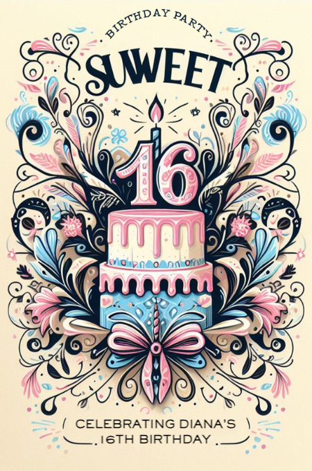 Birthday 11 invitation template