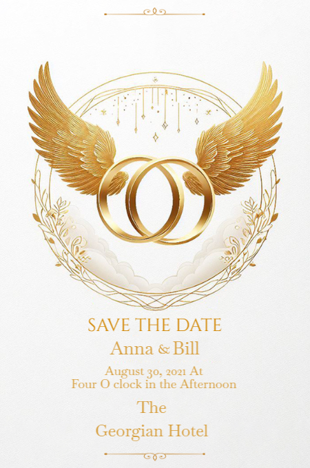 Wedding 19 invitation template