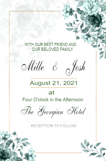 Template 3 invitation template