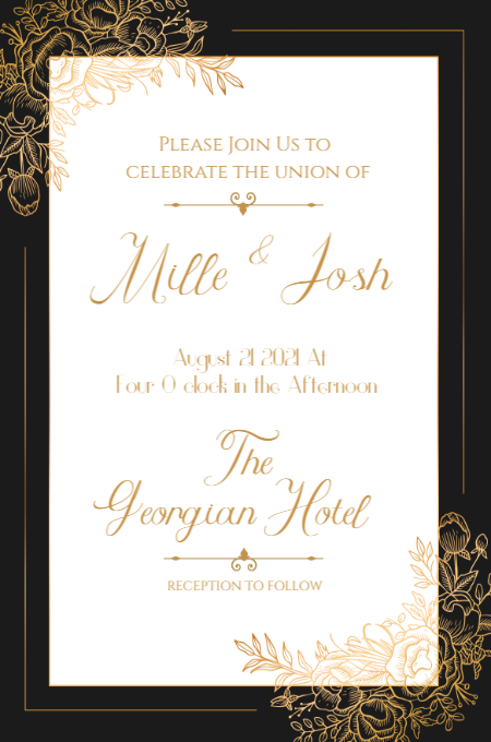 Template 35 invitation template