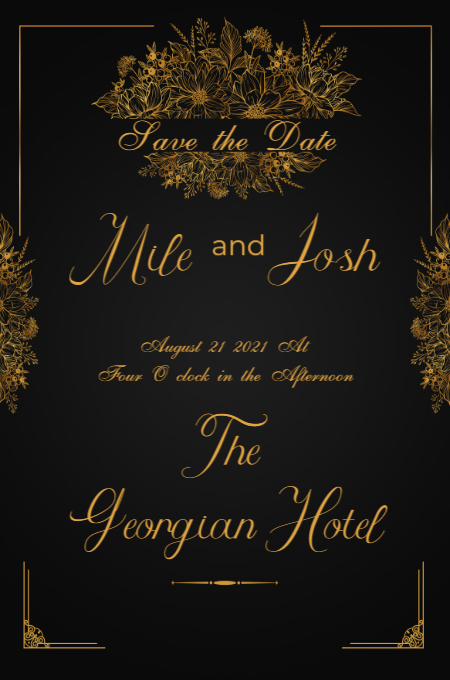 Template 41 invitation template