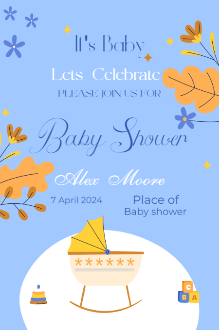 Template 55 invitation template