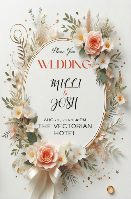 Wedding 133 invitation template