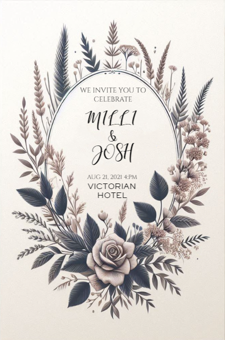 Wedding 88 invitation template