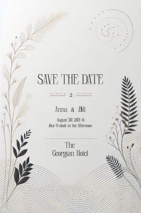 Wedding Template 25 invitation template