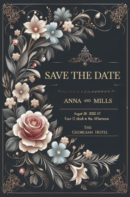 Wedding Template 31 invitation template