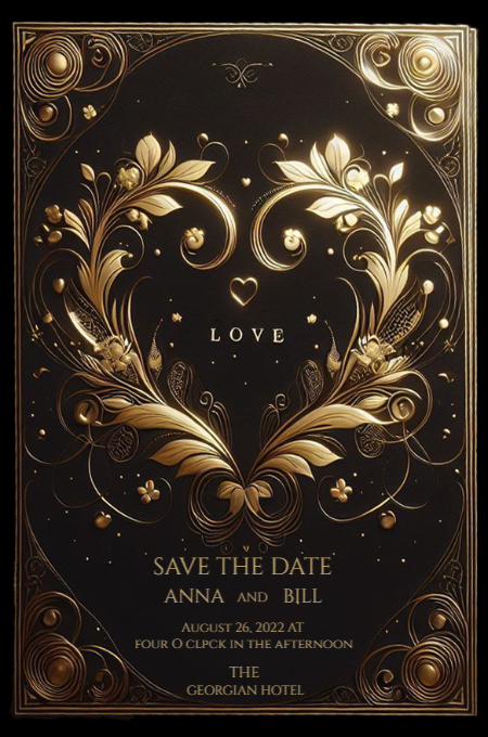 Wedding Template 32 invitation template
