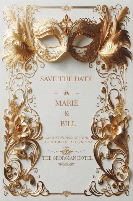 Wedding Template 35 invitation template