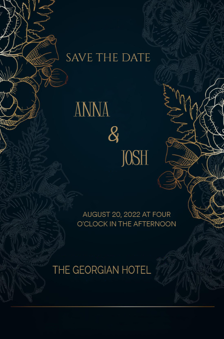 Wedding Template 58 invitation template