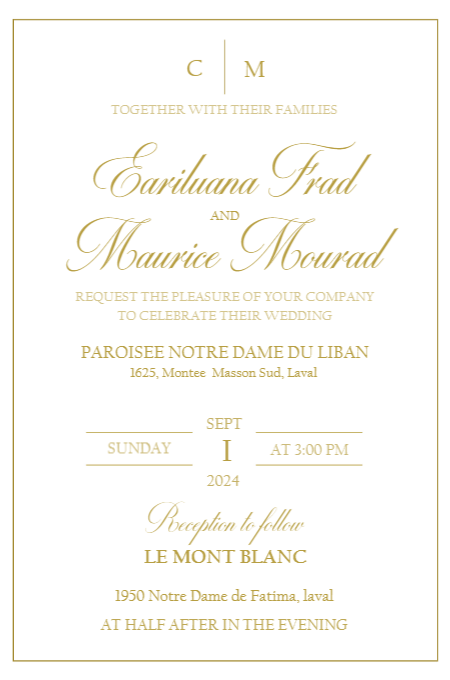 Wedding Template 8 invitation template
